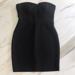 LIKELY Black Sweetheart Minidress